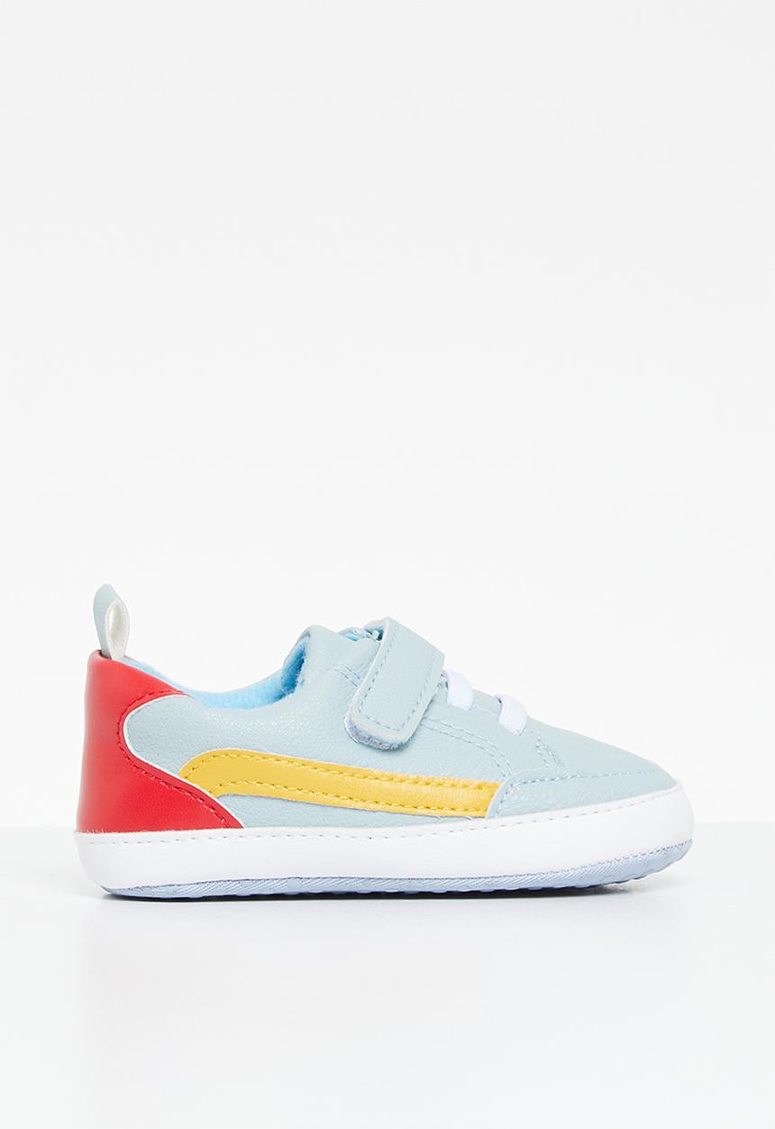 Pop Candy - Velcro & lace sneakers-light blue