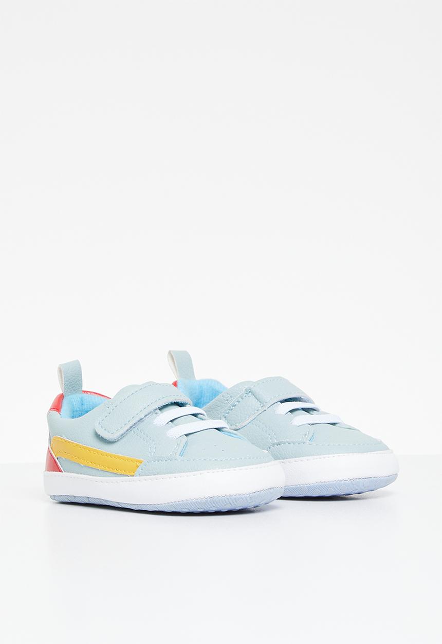 Pop Candy - Velcro & lace sneakers-light blue