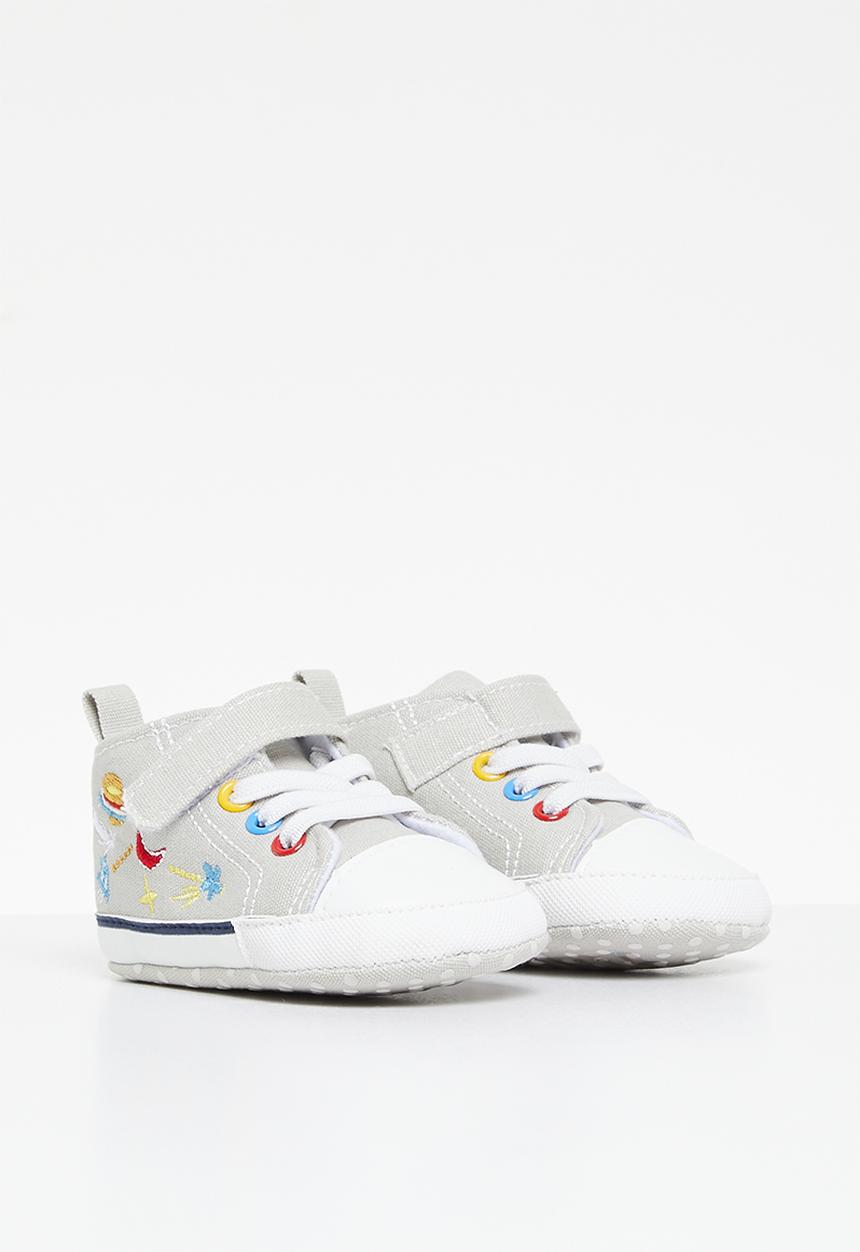 Pop Candy - Printed hi-top sneakers - grey