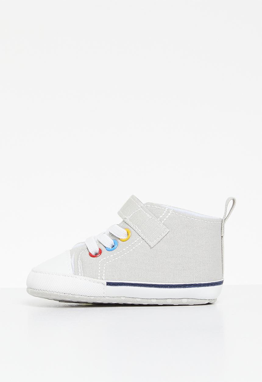 Pop Candy - Printed hi-top sneakers - grey