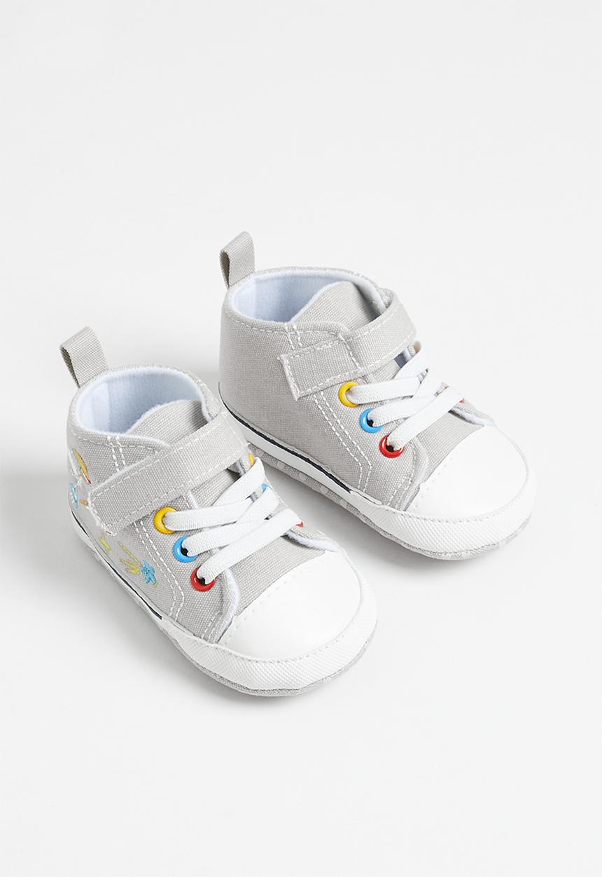 Pop Candy - Printed hi-top sneakers - grey