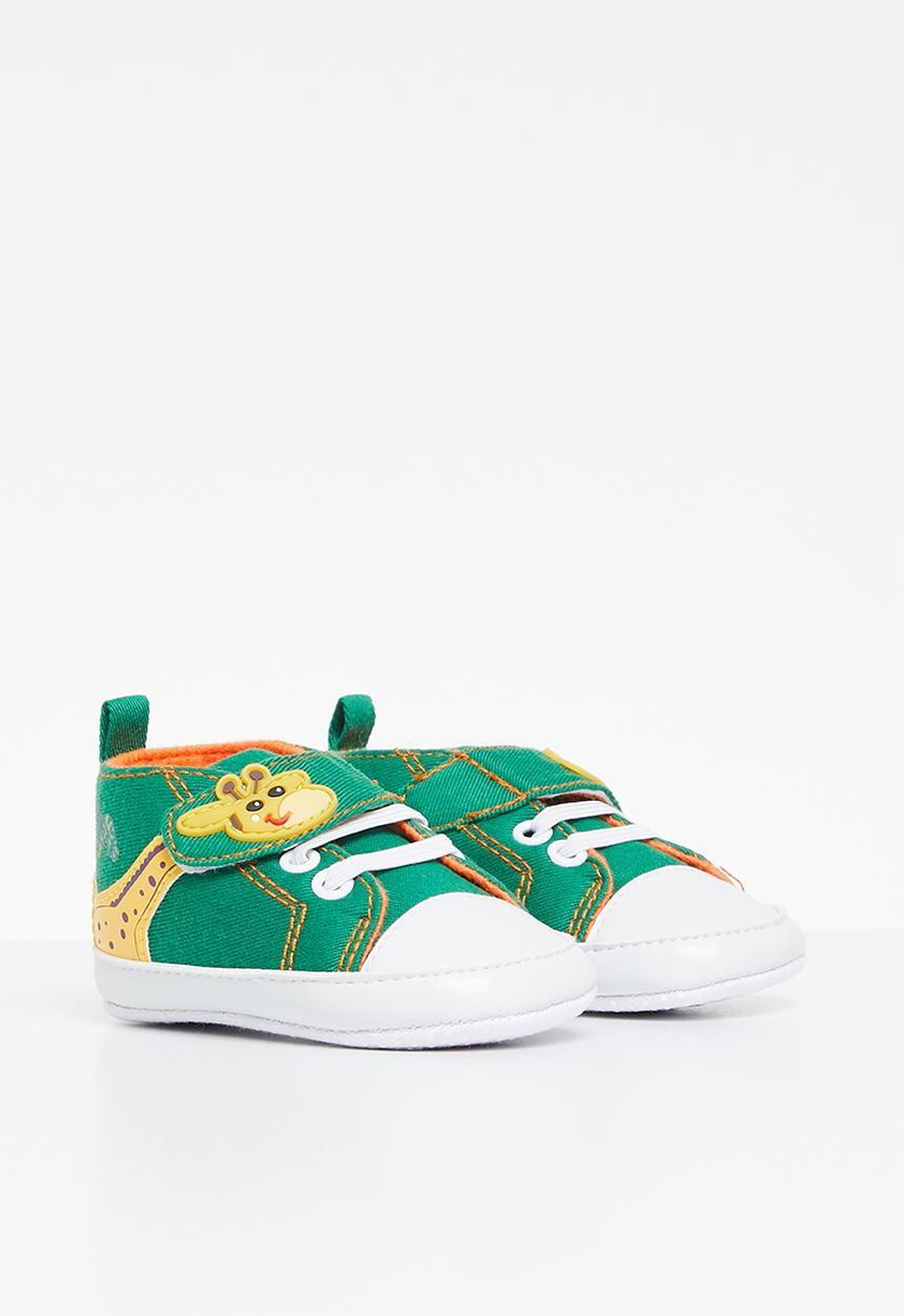 Pop Candy - Velcro & lace sneakers - green