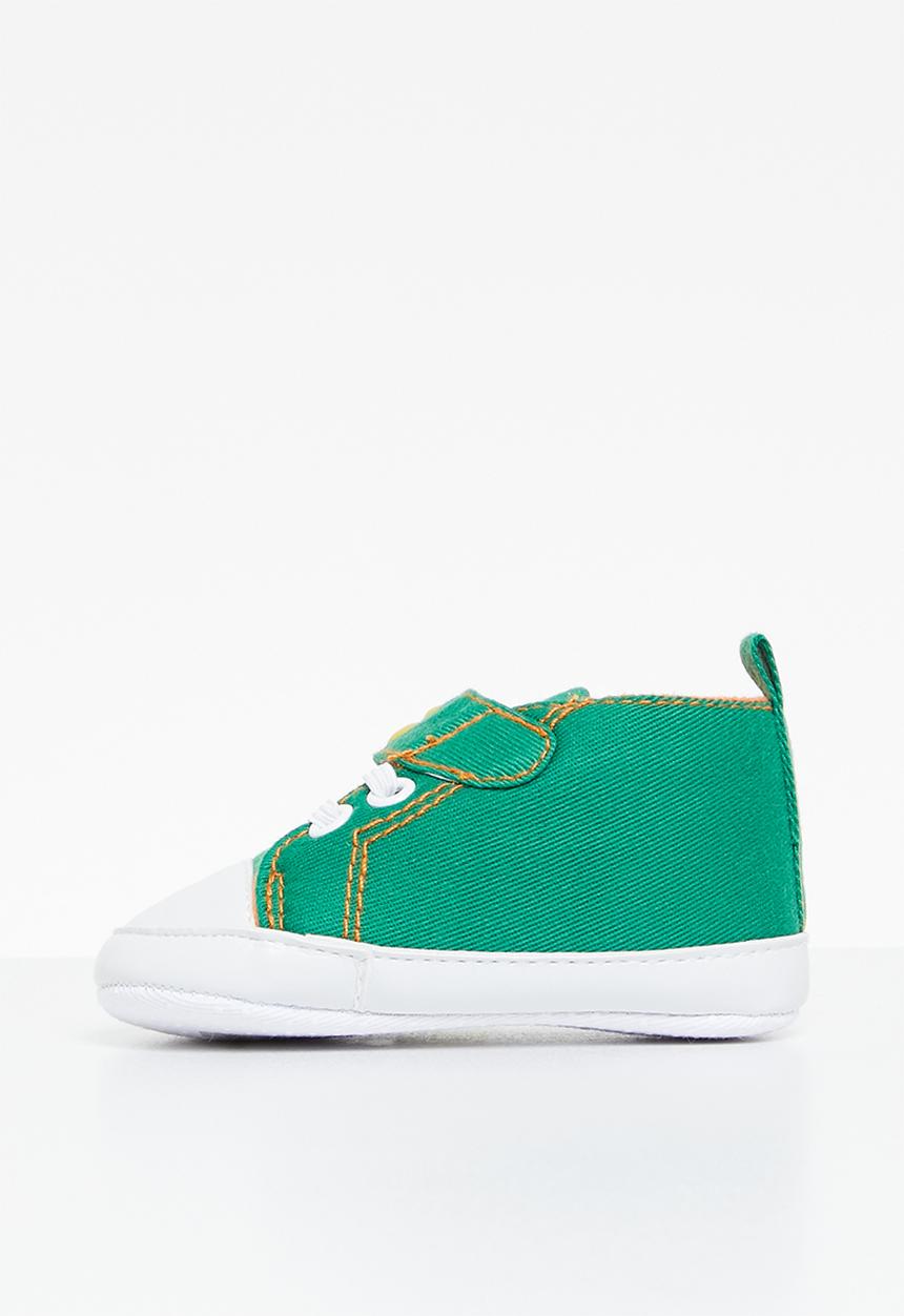 Pop Candy - Velcro & lace sneakers - green