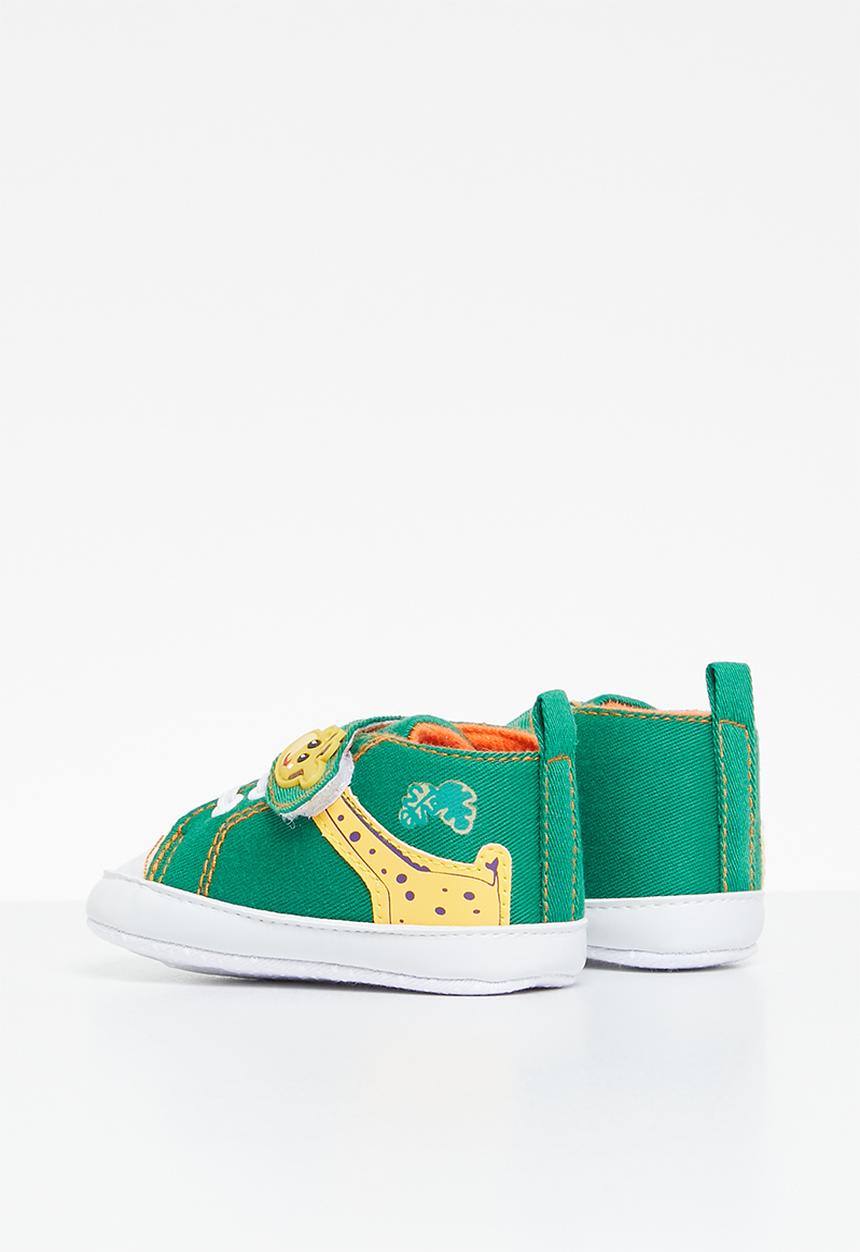 Pop Candy - Velcro & lace sneakers - green