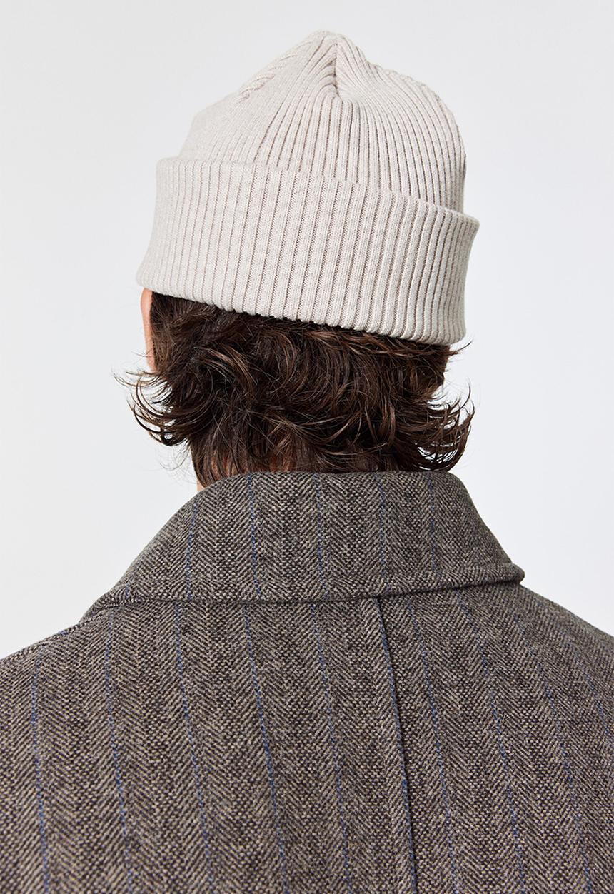 H&M - Loose fit wool-blend car coat - dark brown