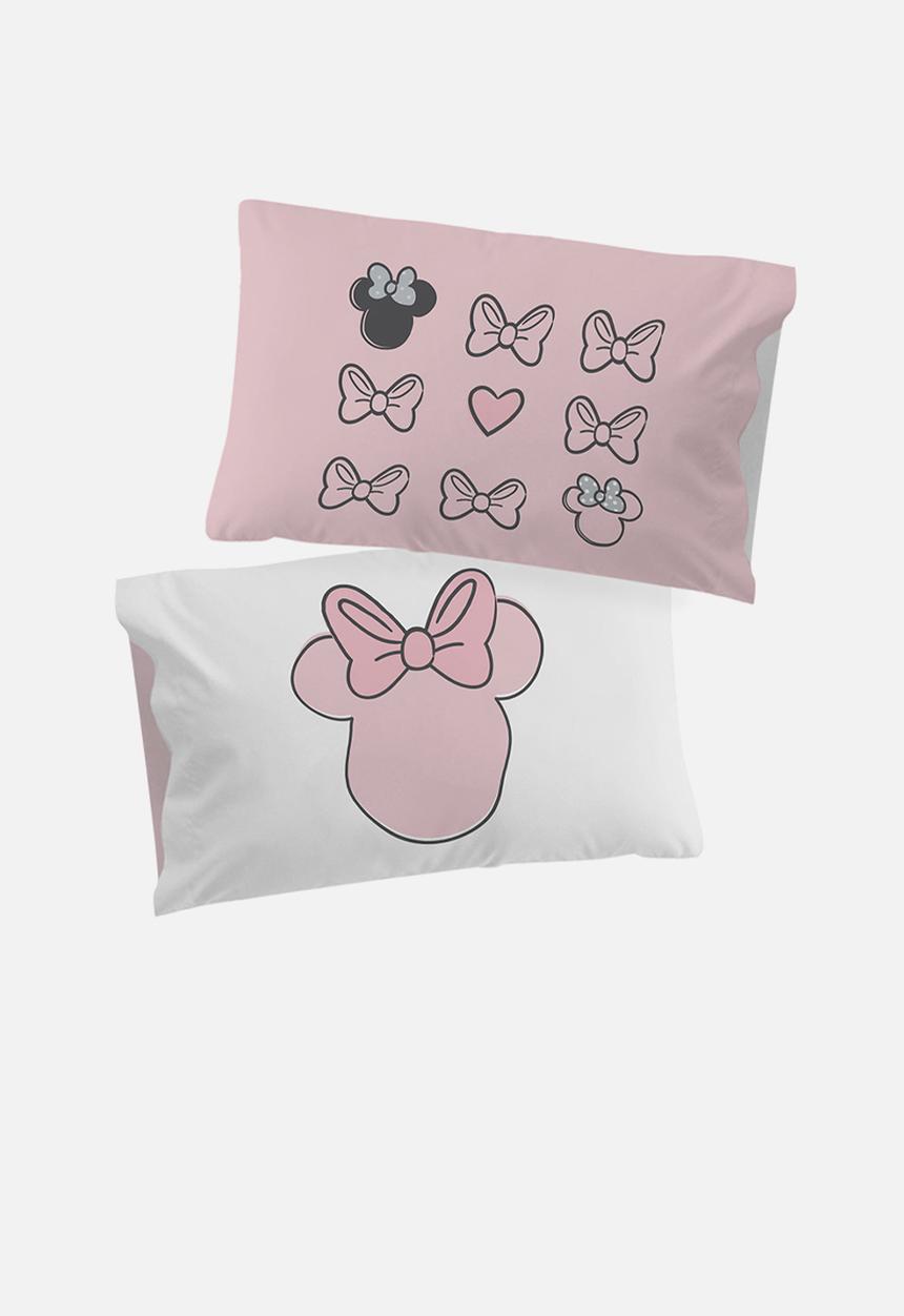 Disney - Minnie Mouse - One of a Kind 2pc Set of Standard Pillowcases