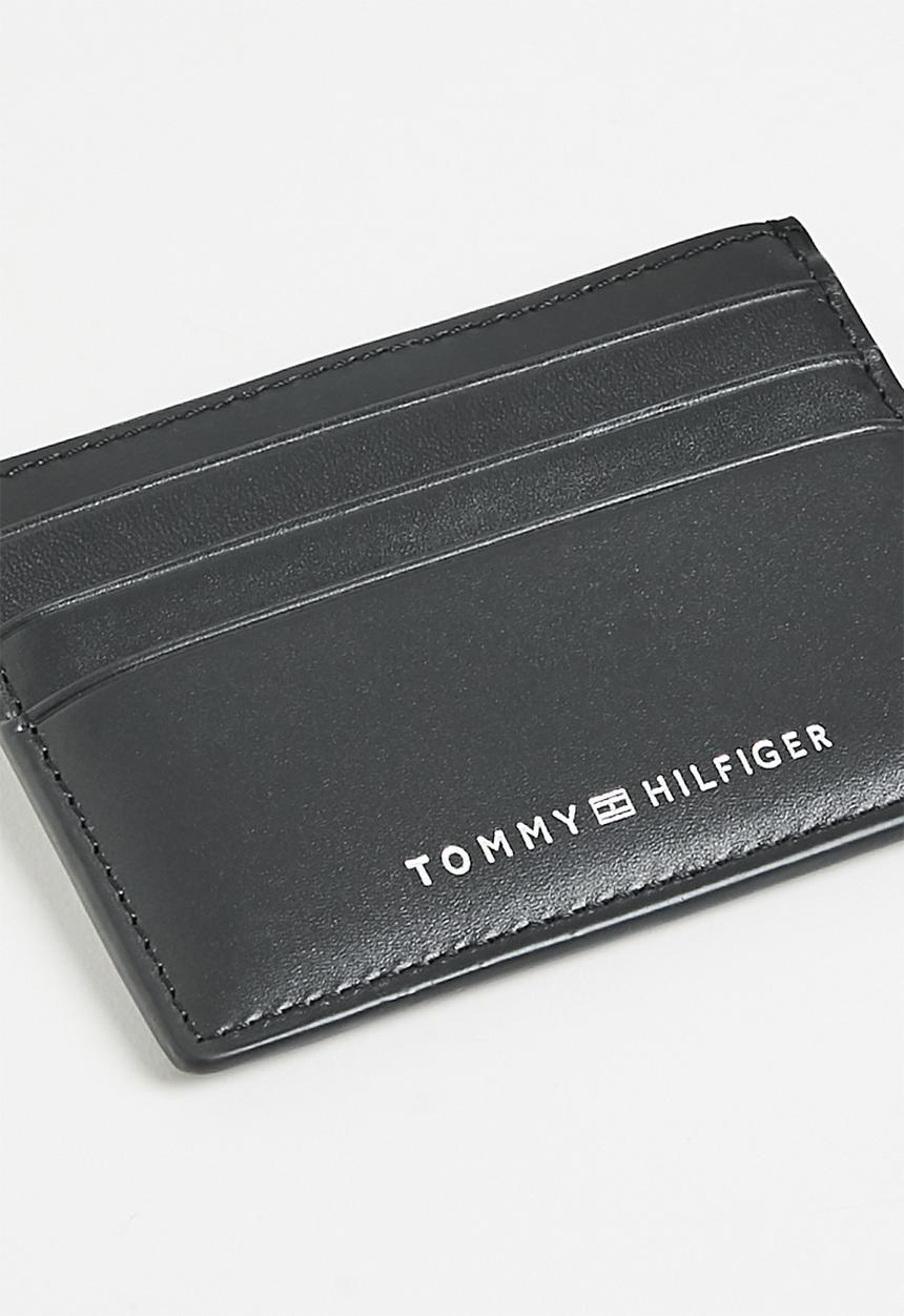 Tommy Hilfiger - TH Spw Leather Cc Holder - Black