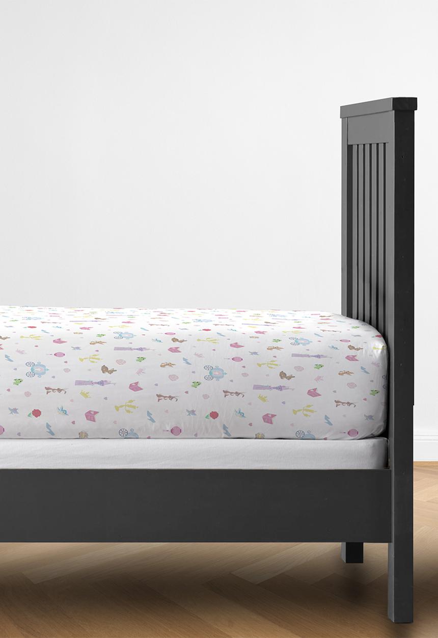 Disney - Disney Princess - Cut Paper 2pc Set of Fitted Sheets