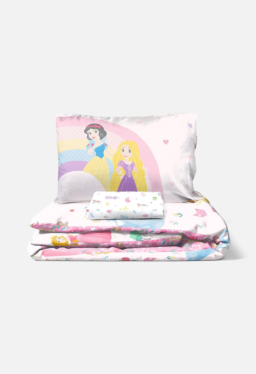 Disney - Disney Princess - Cut Paper 3 Piece Reversible Bed Set