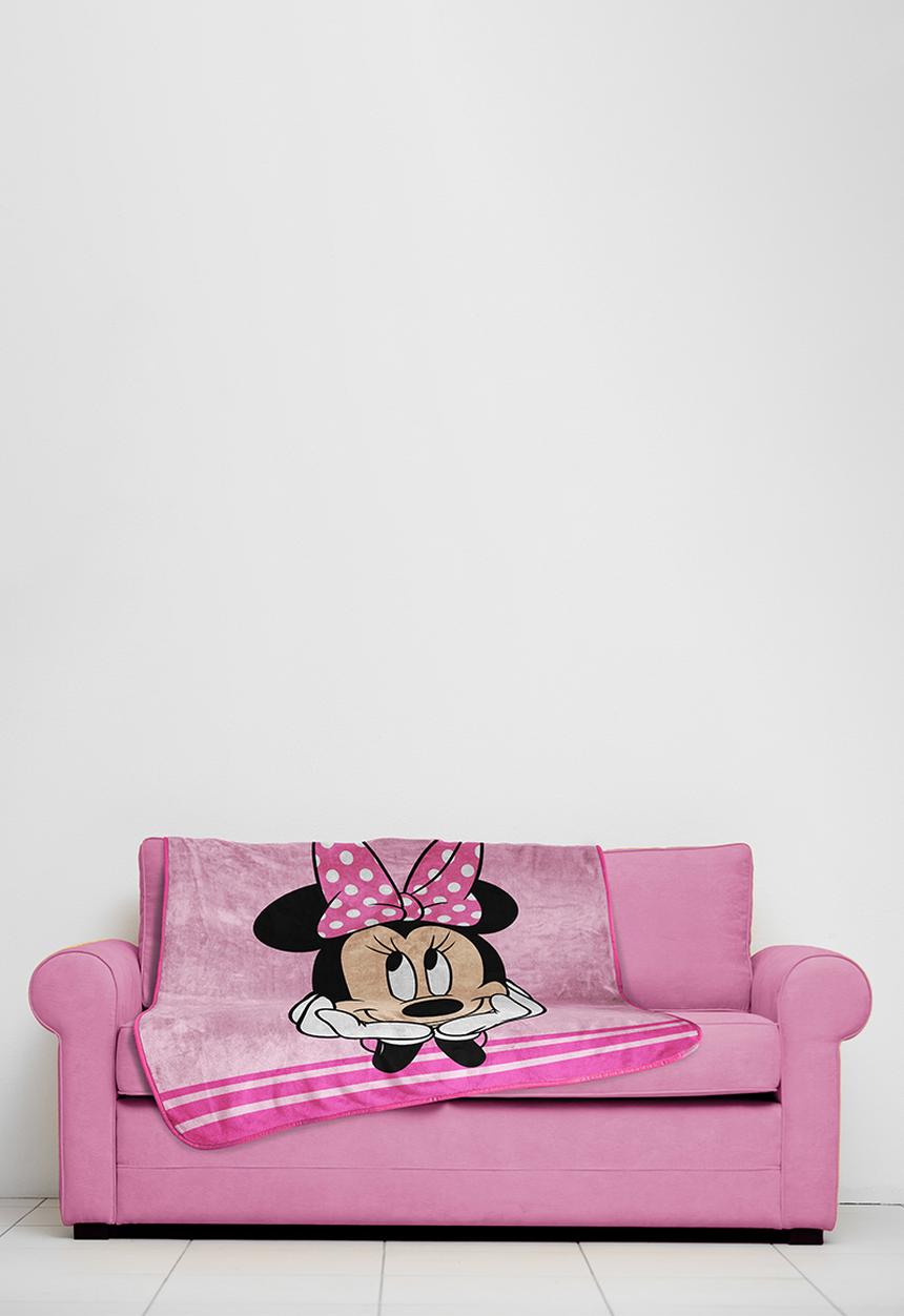 Disney - Minnie Mouse - All about The Bow Sherpa Throw