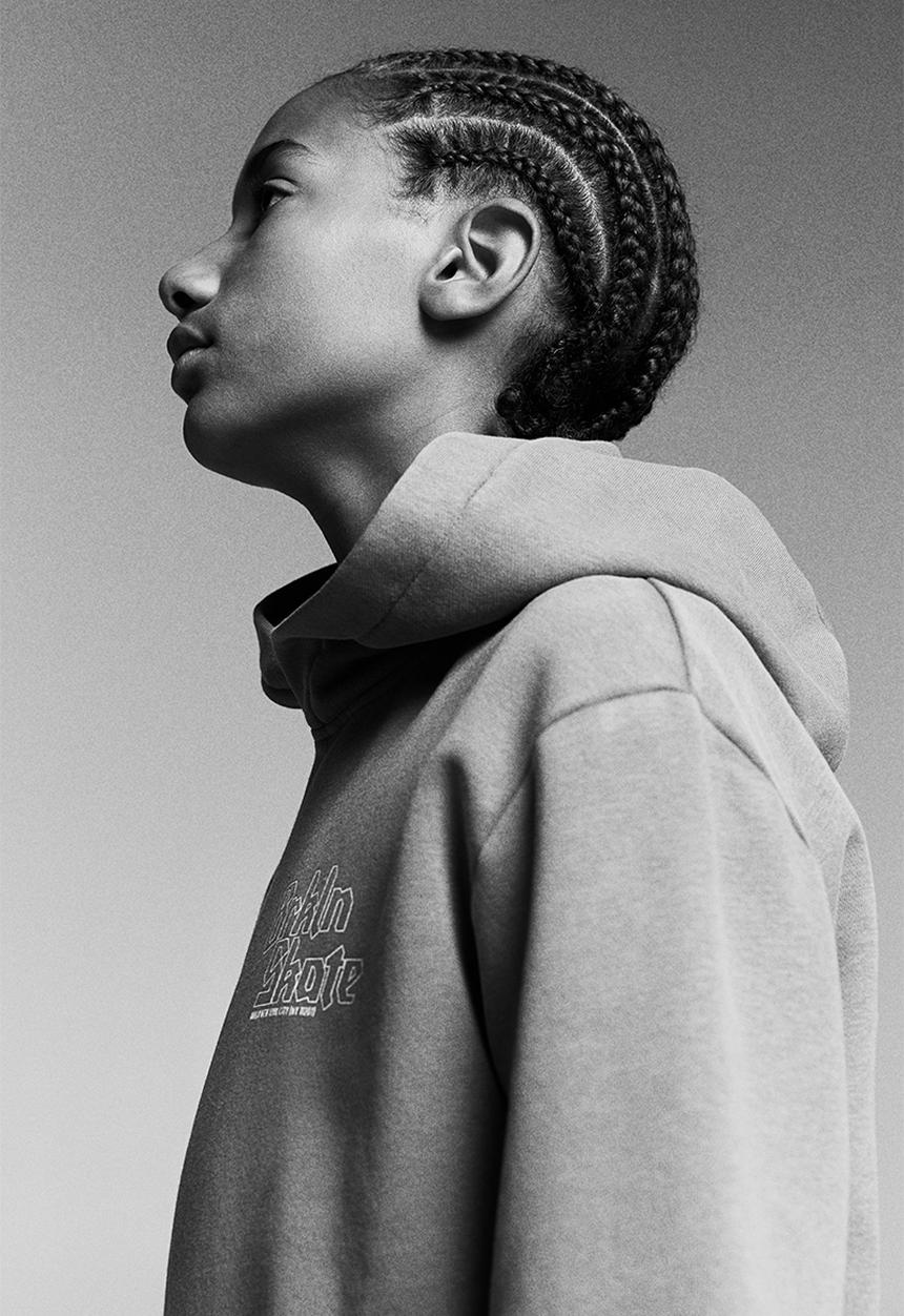 H&M - Printed hoodie - orange