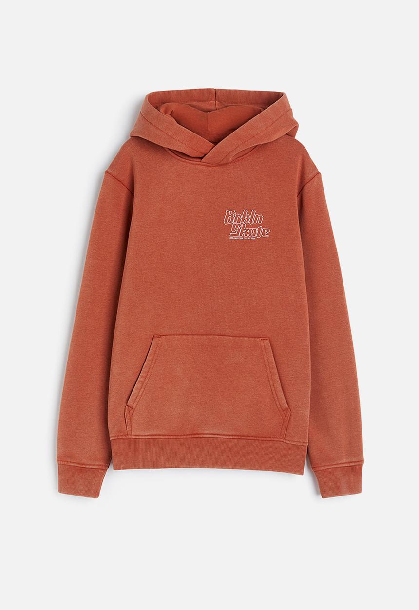 H&M - Printed hoodie - orange