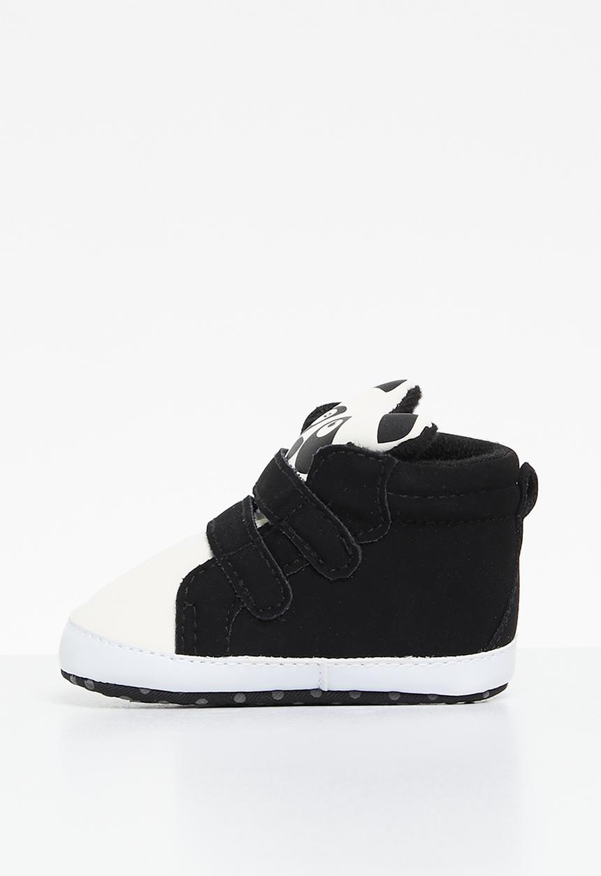 Pop Candy - Twin velcro strap sneakers - black