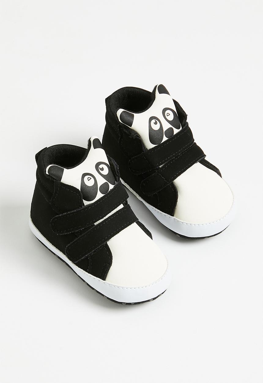 Pop Candy - Twin velcro strap sneakers - black
