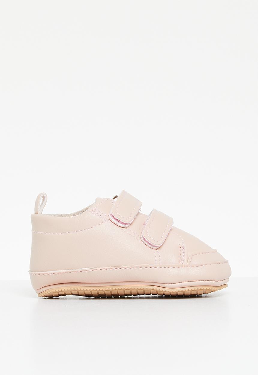 Pop Candy - Twin velcro strap sneakers-pink