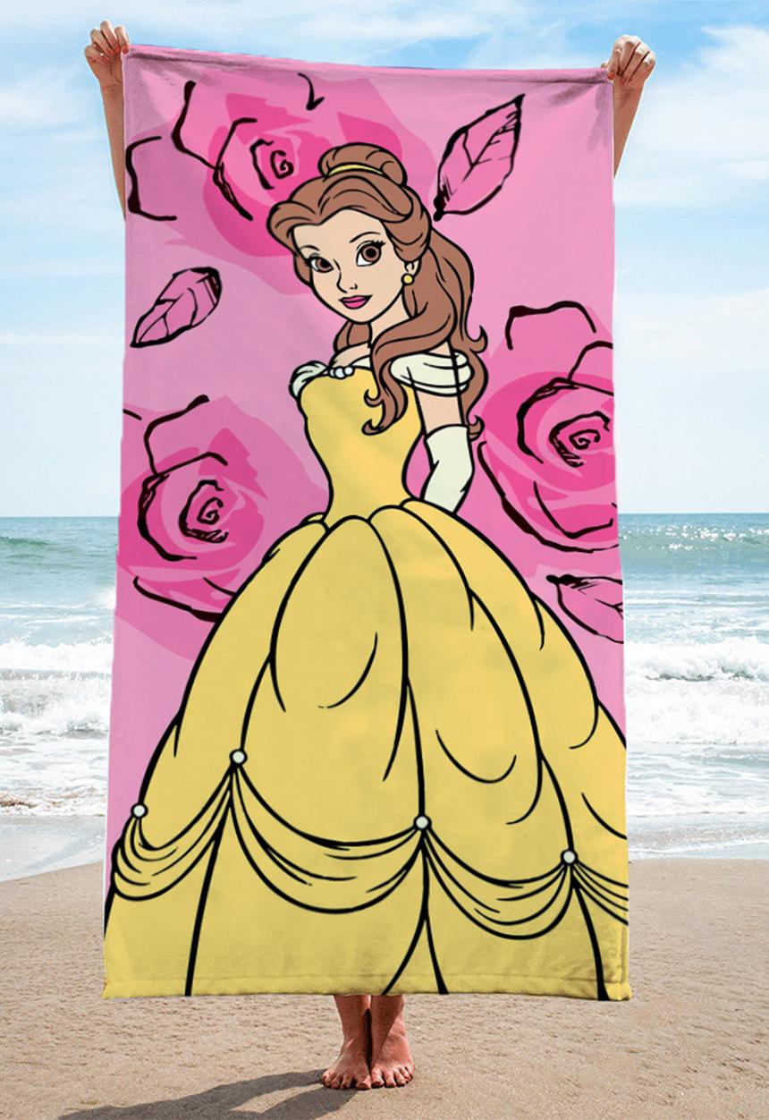 Disney - Disney Princess - Belle Roses Standard Towel