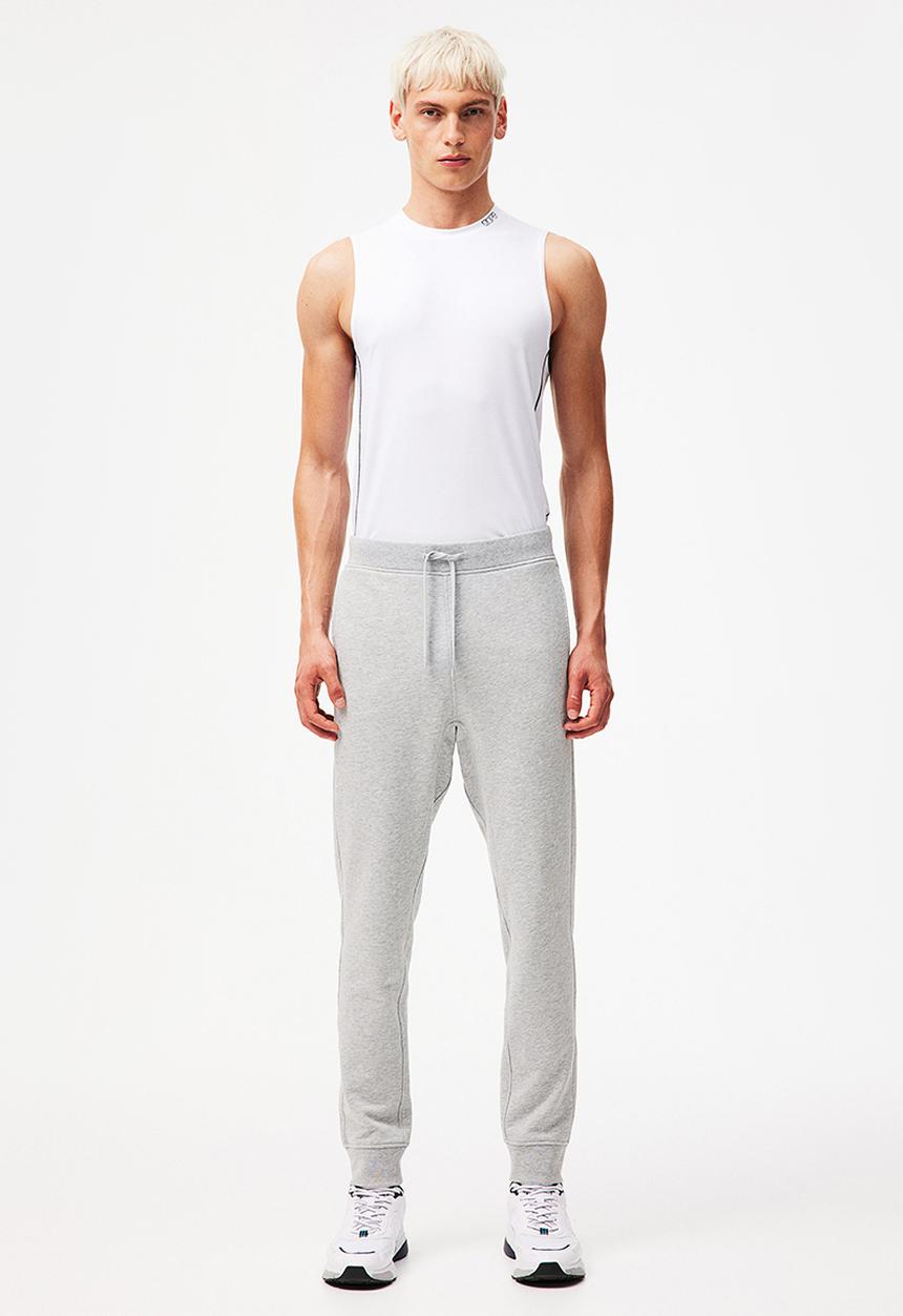 H&M - Sports cotton joggers - light grey marl