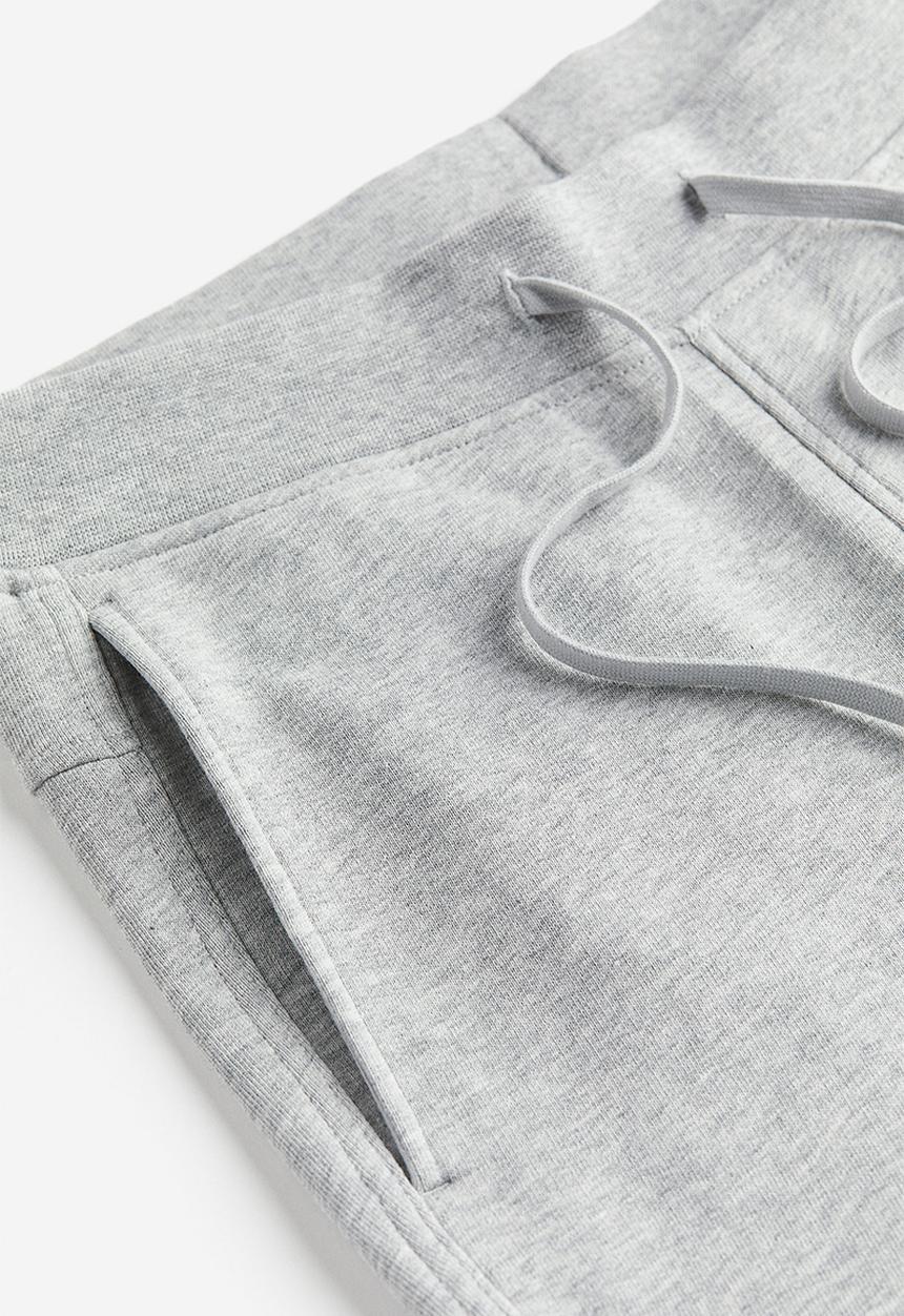 H&M - Sports cotton joggers - light grey marl