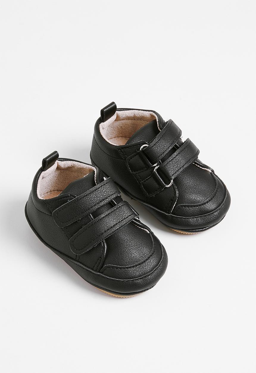 Pop Candy - Twin velcro strap sneakers - black