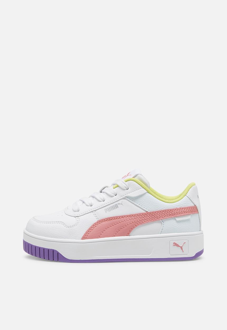 PUMA - Carinastreetps - pumawhite-passionfruit-pumasilver