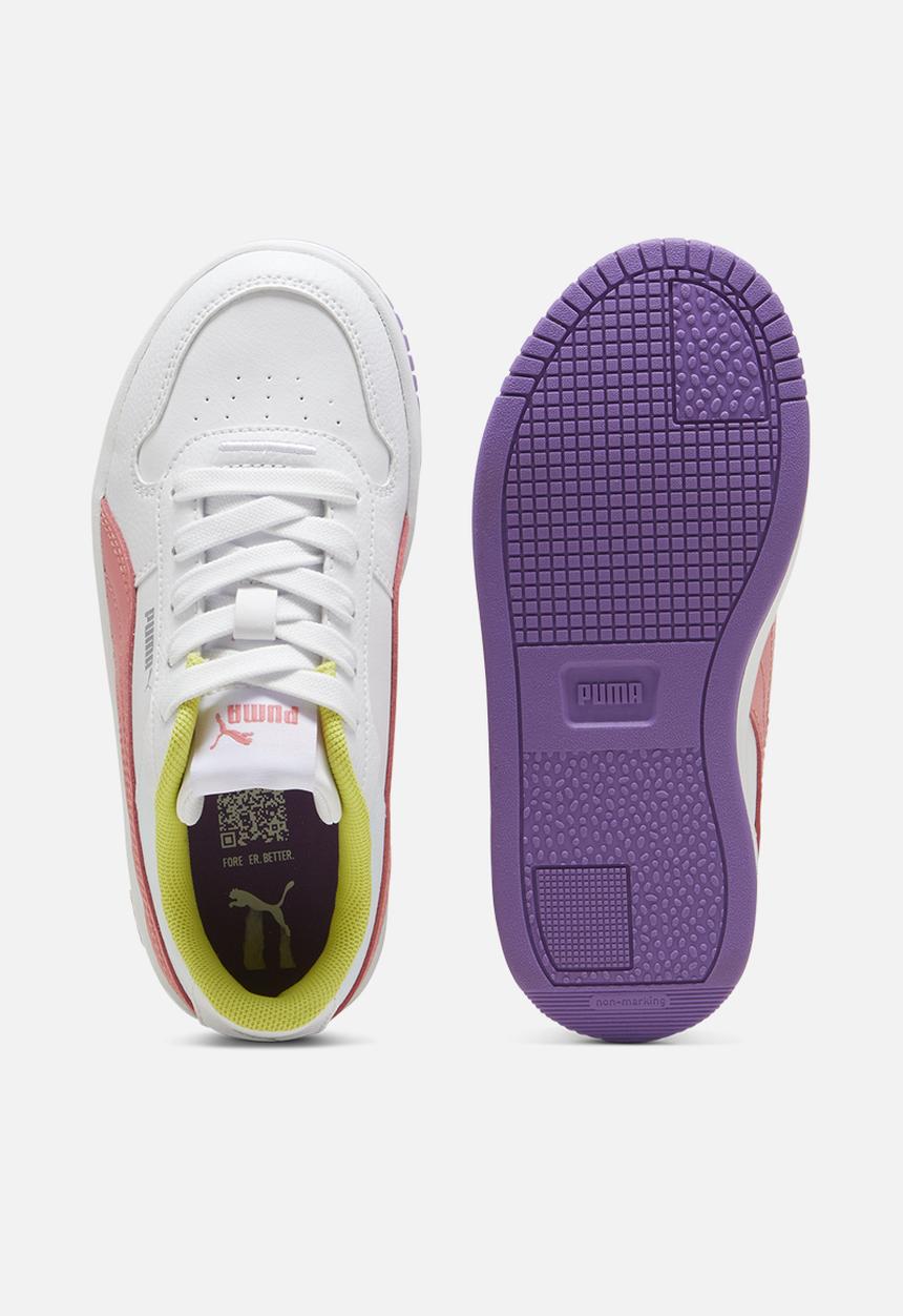 PUMA - Carinastreetps - pumawhite-passionfruit-pumasilver