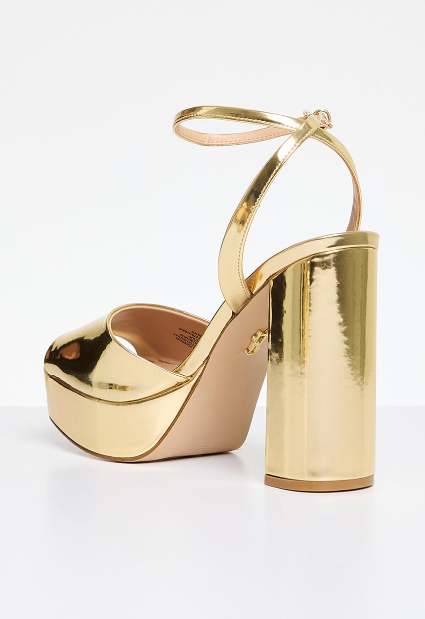 Steve Madden - Lourdes platform - gold