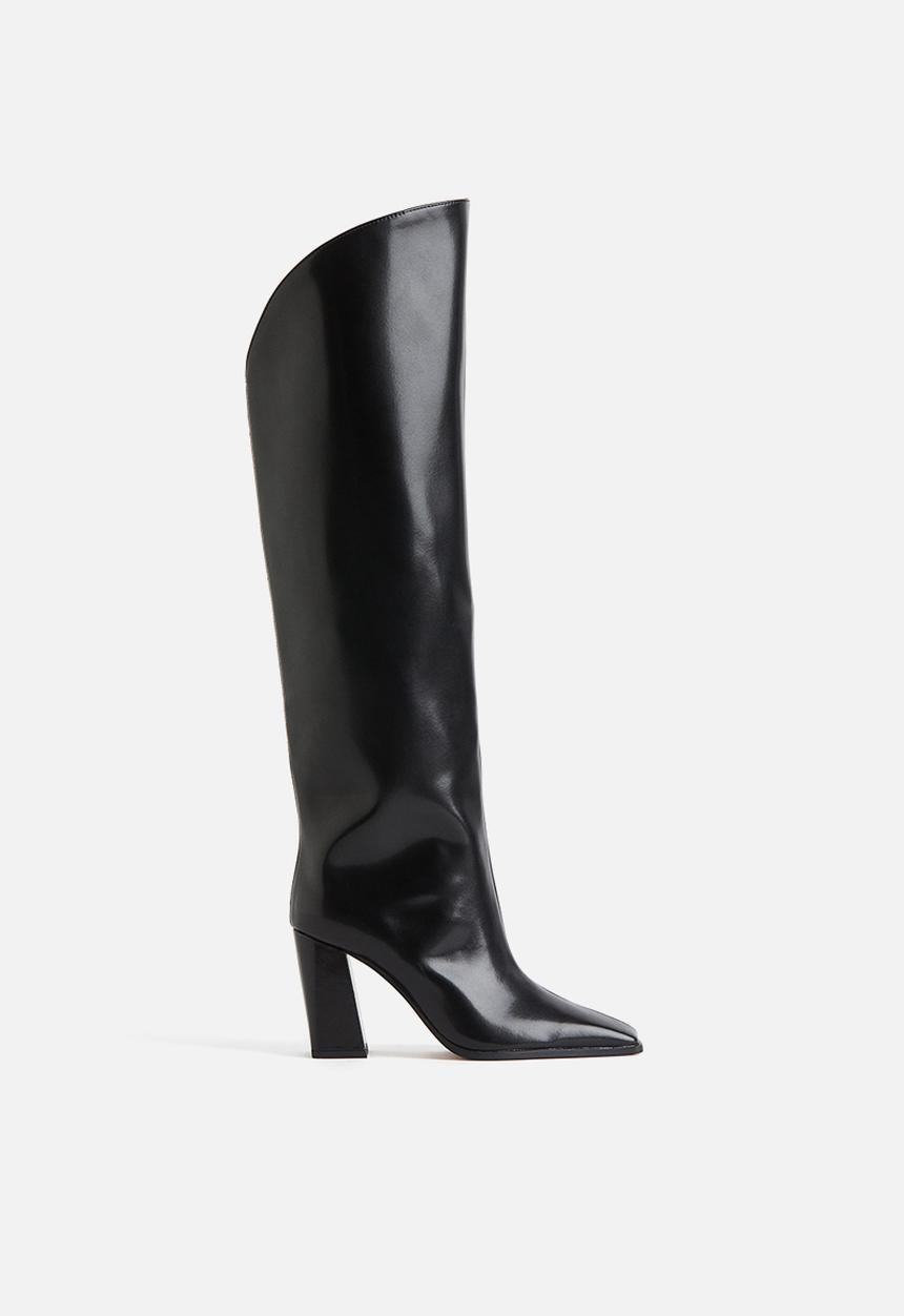 H&M - Over-the-knee boots - black