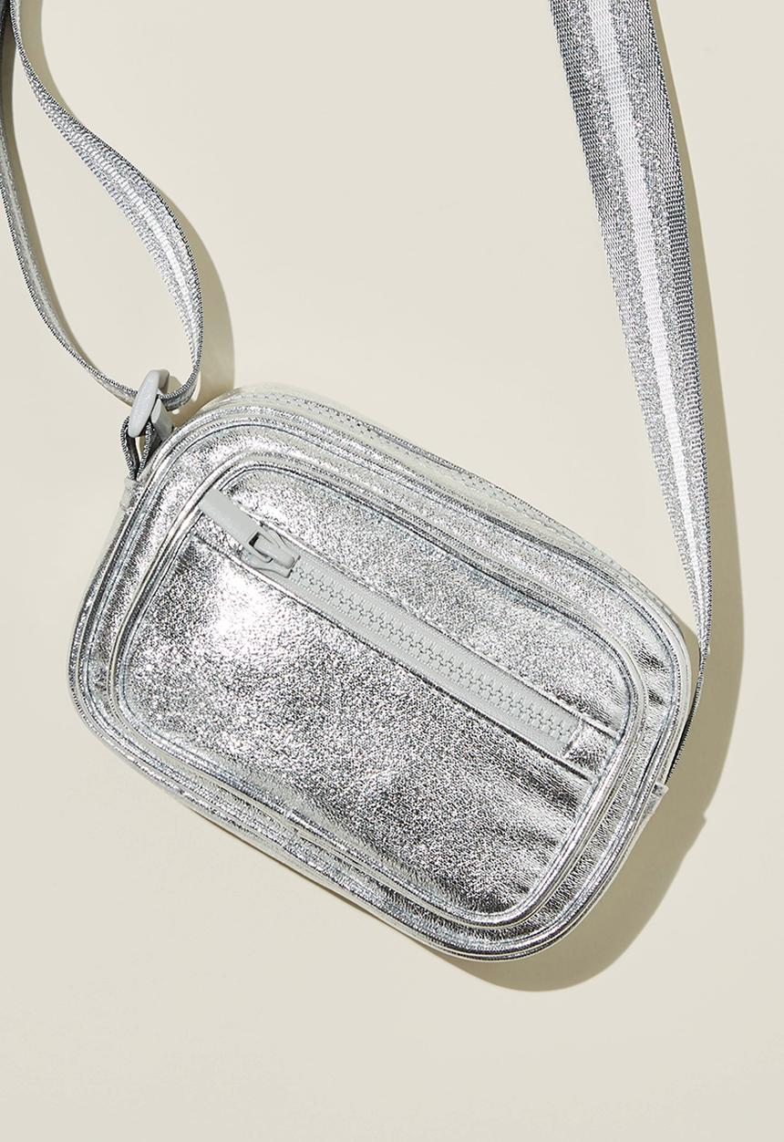 Cotton On - Ciara cross body bag - silver metallic