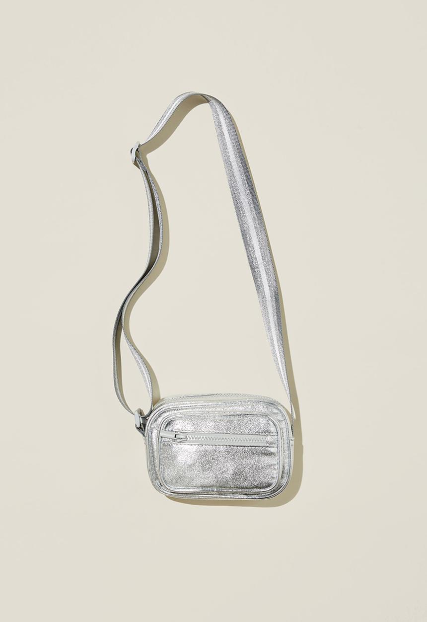 Cotton On - Ciara cross body bag - silver metallic