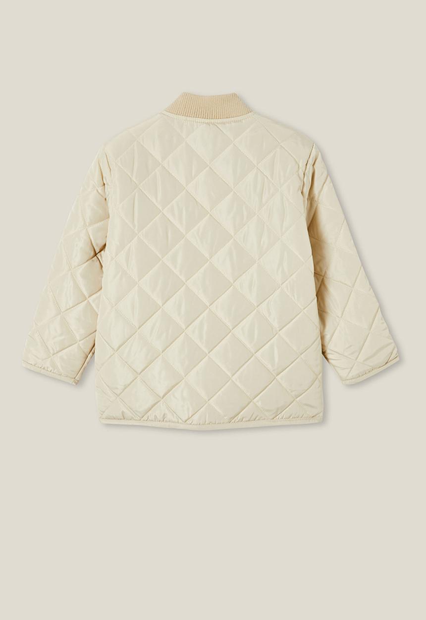 Cotton On - Brody quilted jacket - rainy day