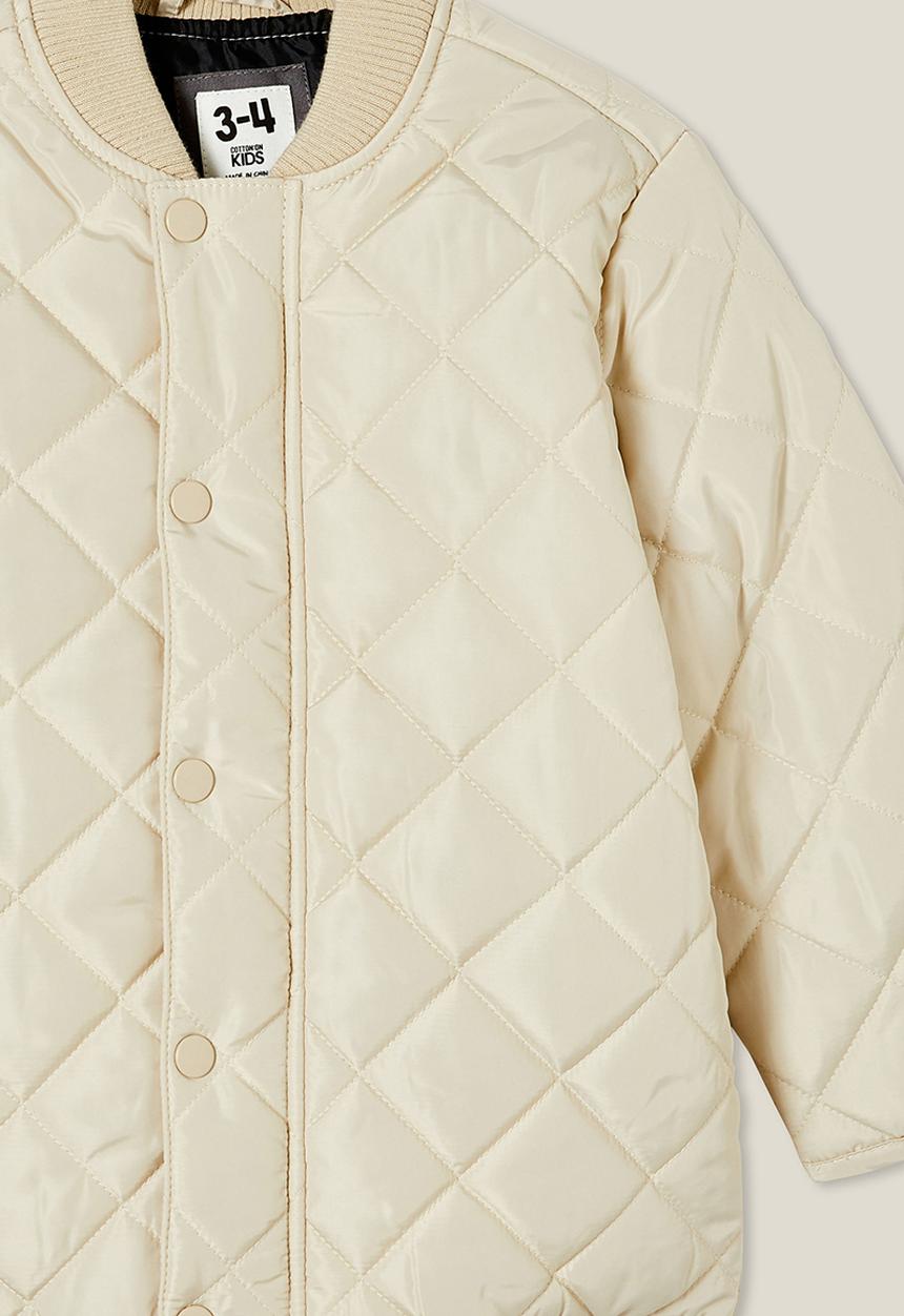 Cotton On - Brody quilted jacket - rainy day