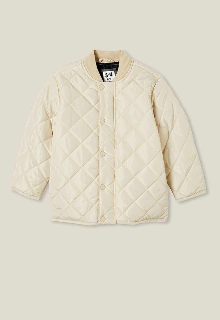 Cotton On - Brody quilted jacket - rainy day
