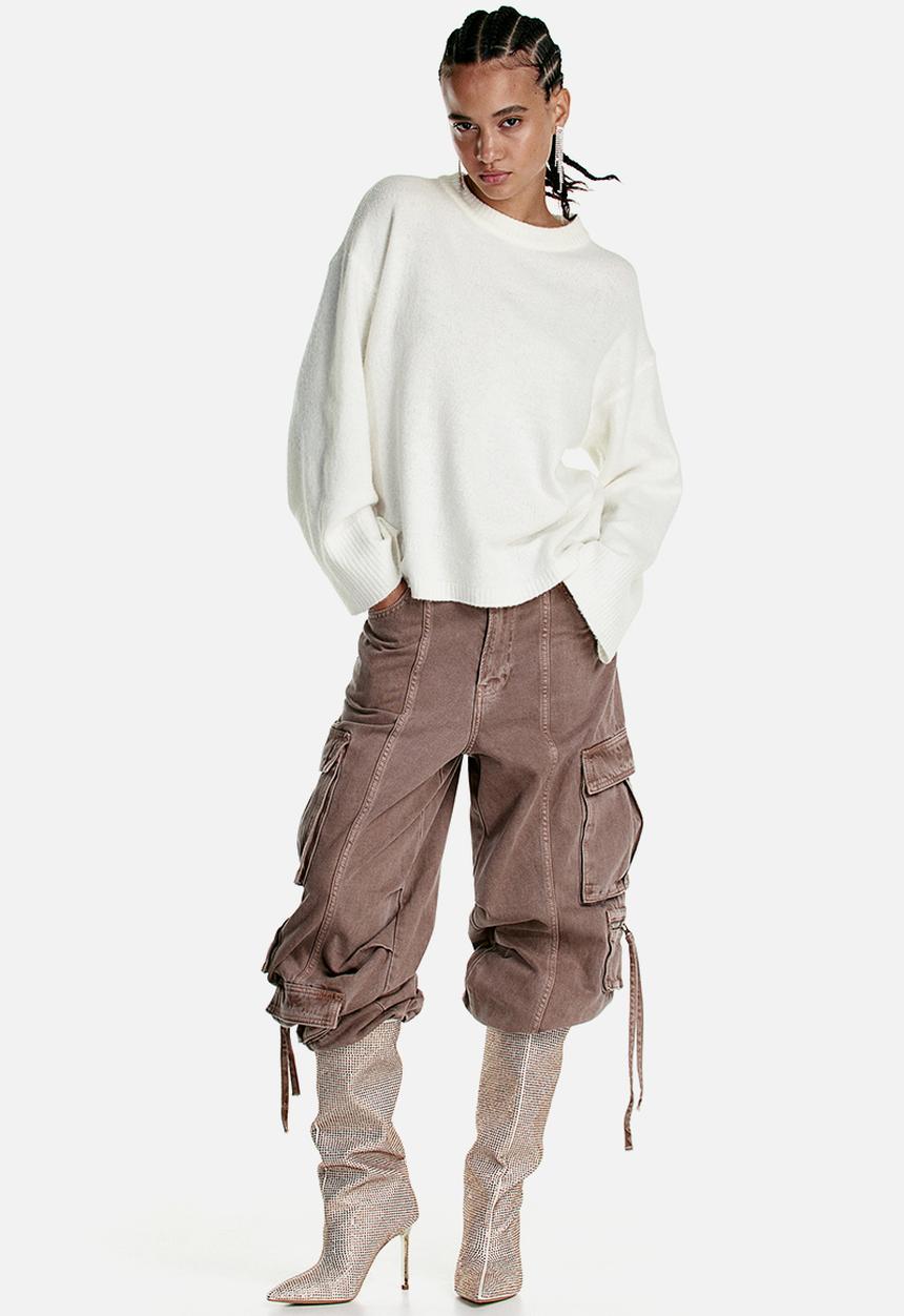 H&M - Jumper - cream