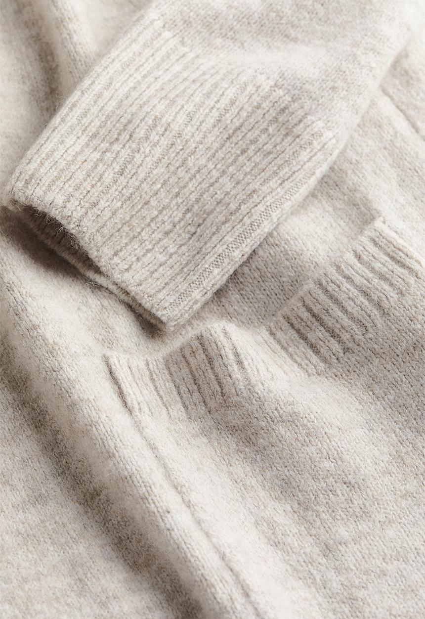 H&M - Long cardigan - light beige