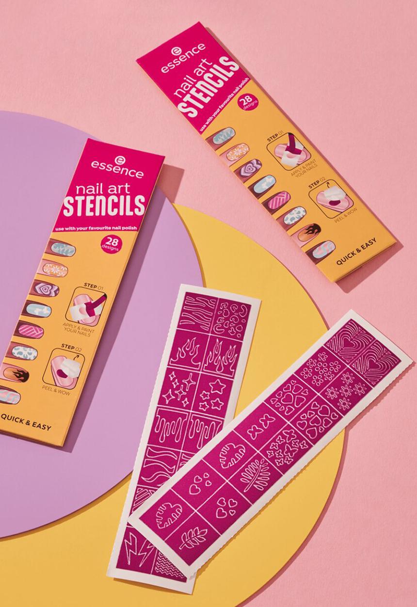 essence - Nail Art STENCILS