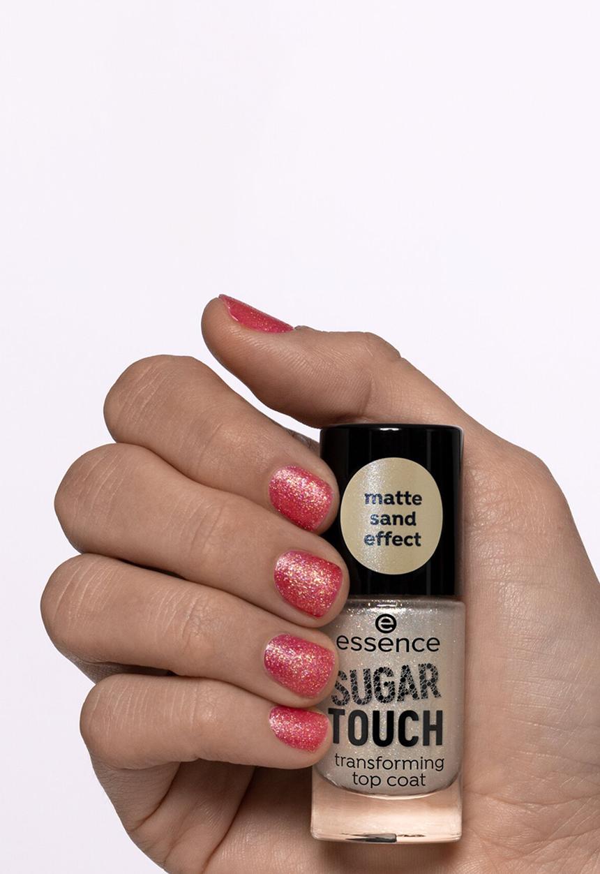 essence - SUGAR TOUCH transforming top coat