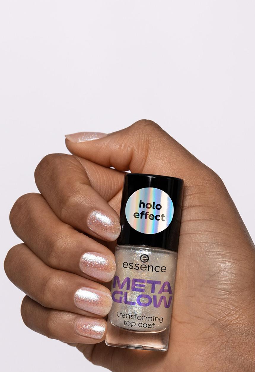 essence - META GLOW transforming top coat