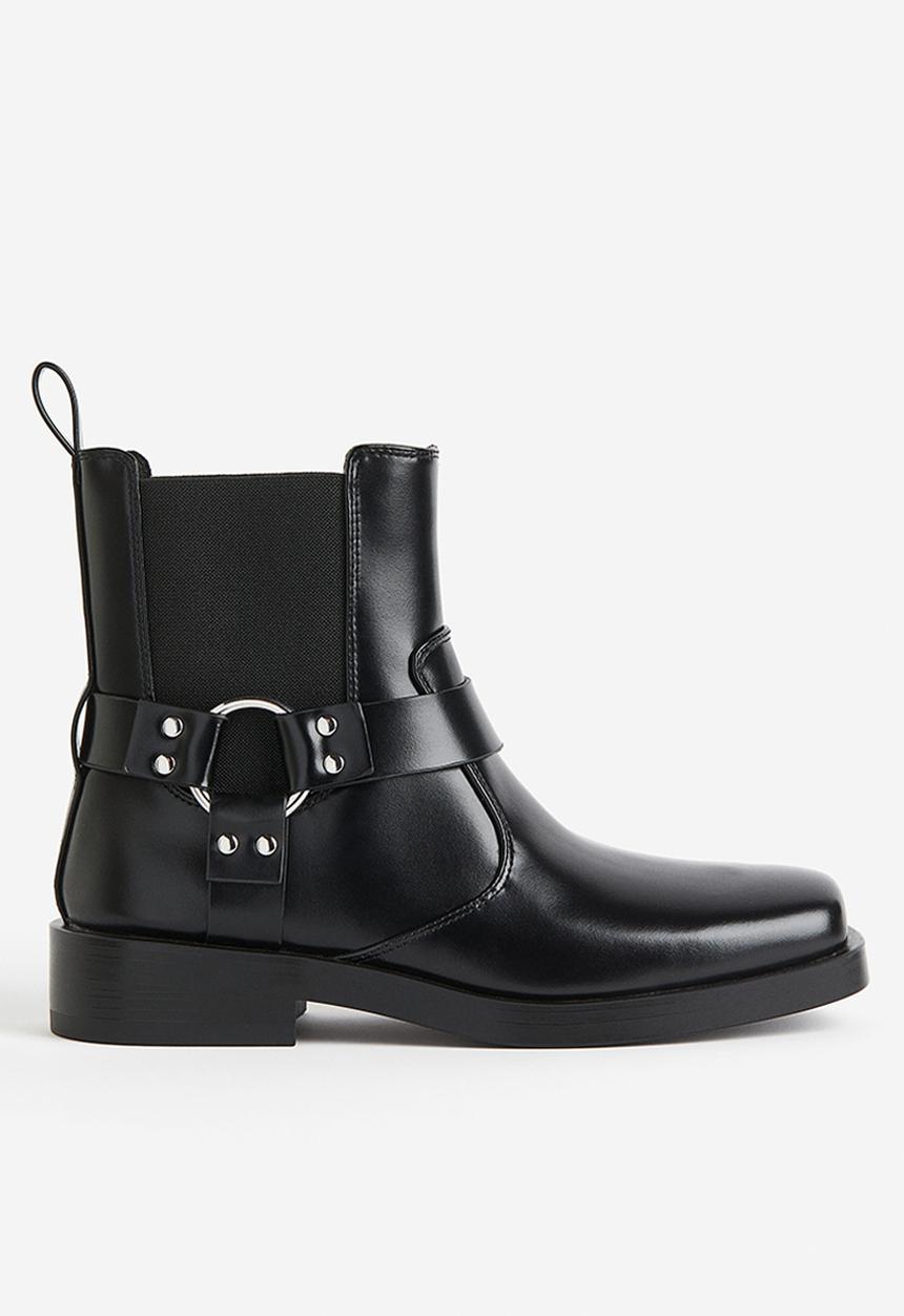 H&M - Boots - black