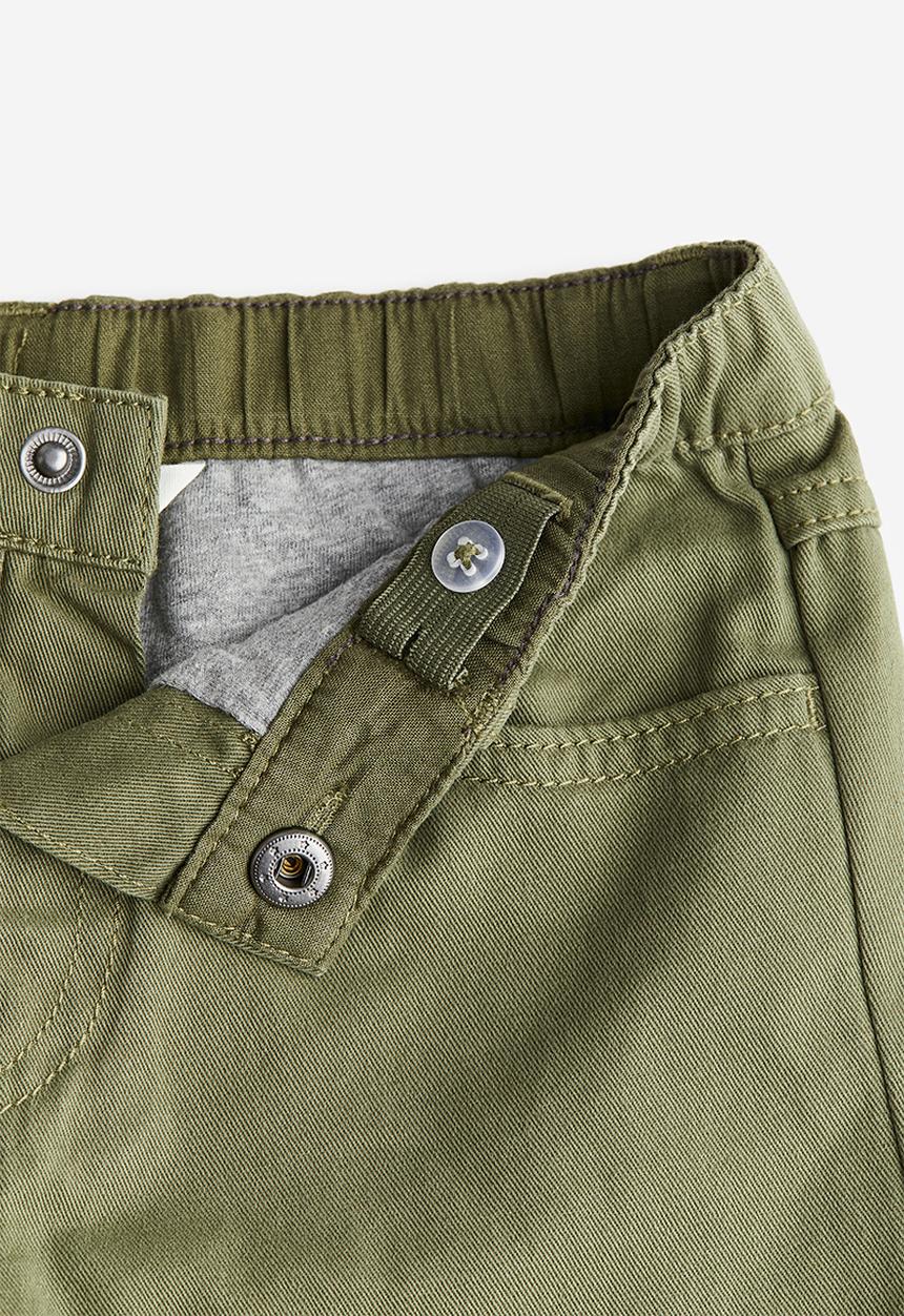 H&M - Lined twill trousers - khaki green