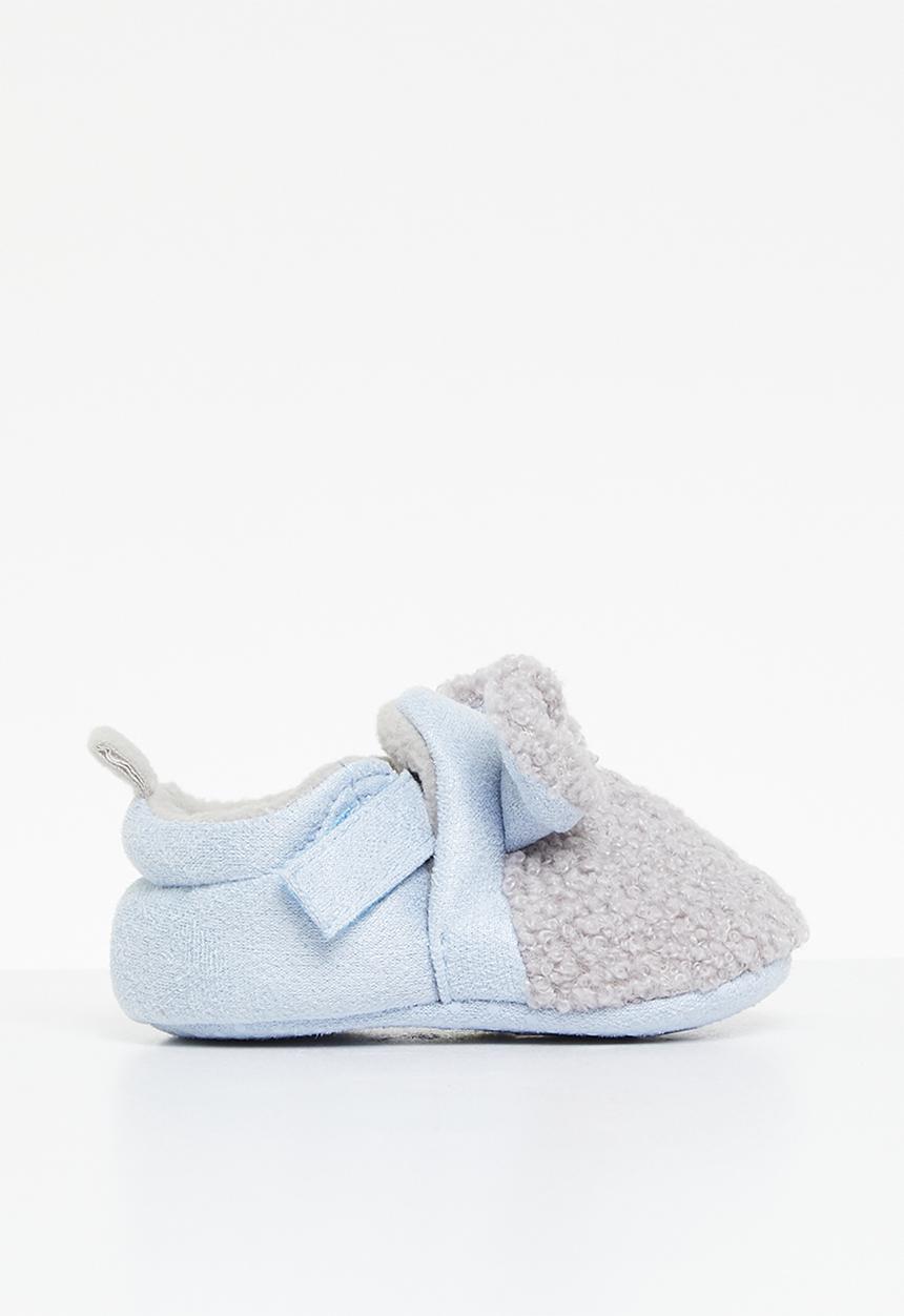 Pop Candy - Teddy fleece slippers - blue