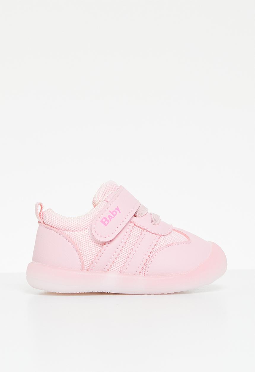 Pop Candy - Velcro & lace sneakers - pink