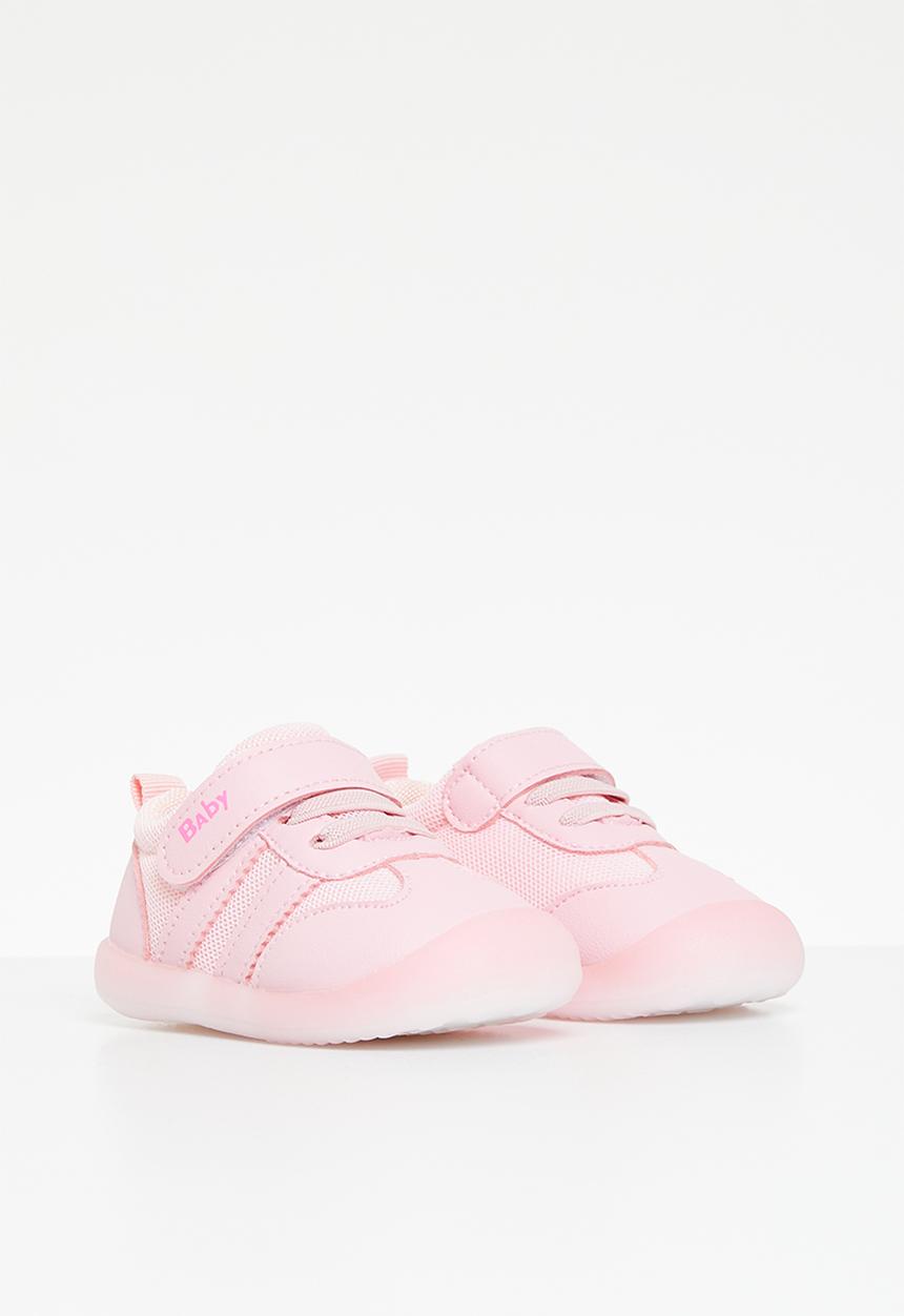 Pop Candy - Velcro & lace sneakers - pink