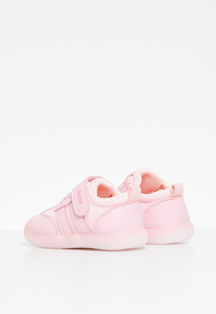 Pop Candy - Velcro & lace sneakers - pink