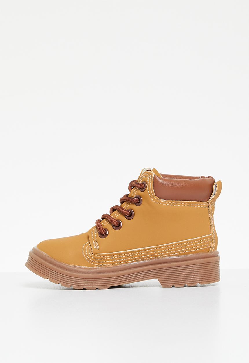 Pop Candy - Lace up boots - brown