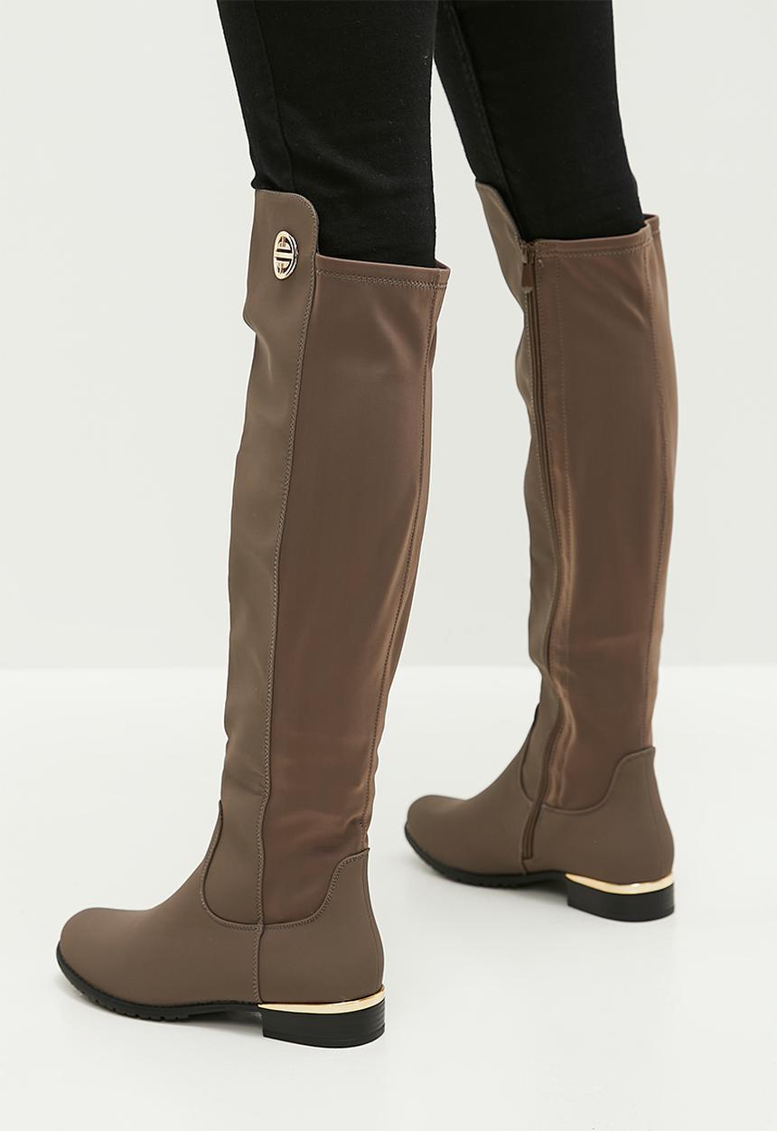 Miss Black - Hadar 3 boot -  taupe