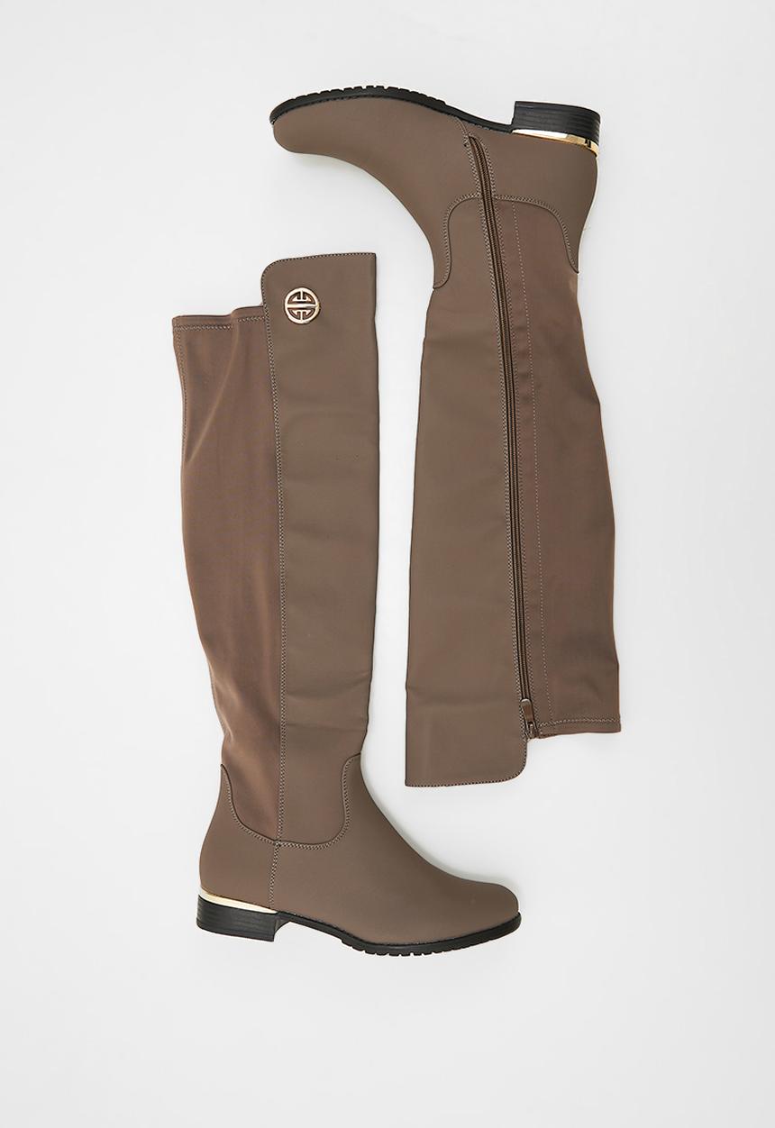 Miss Black - Hadar 3 boot -  taupe