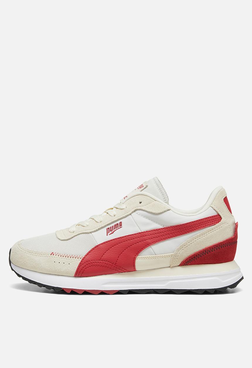 PUMA - Road rider sd - vapor gray - club red