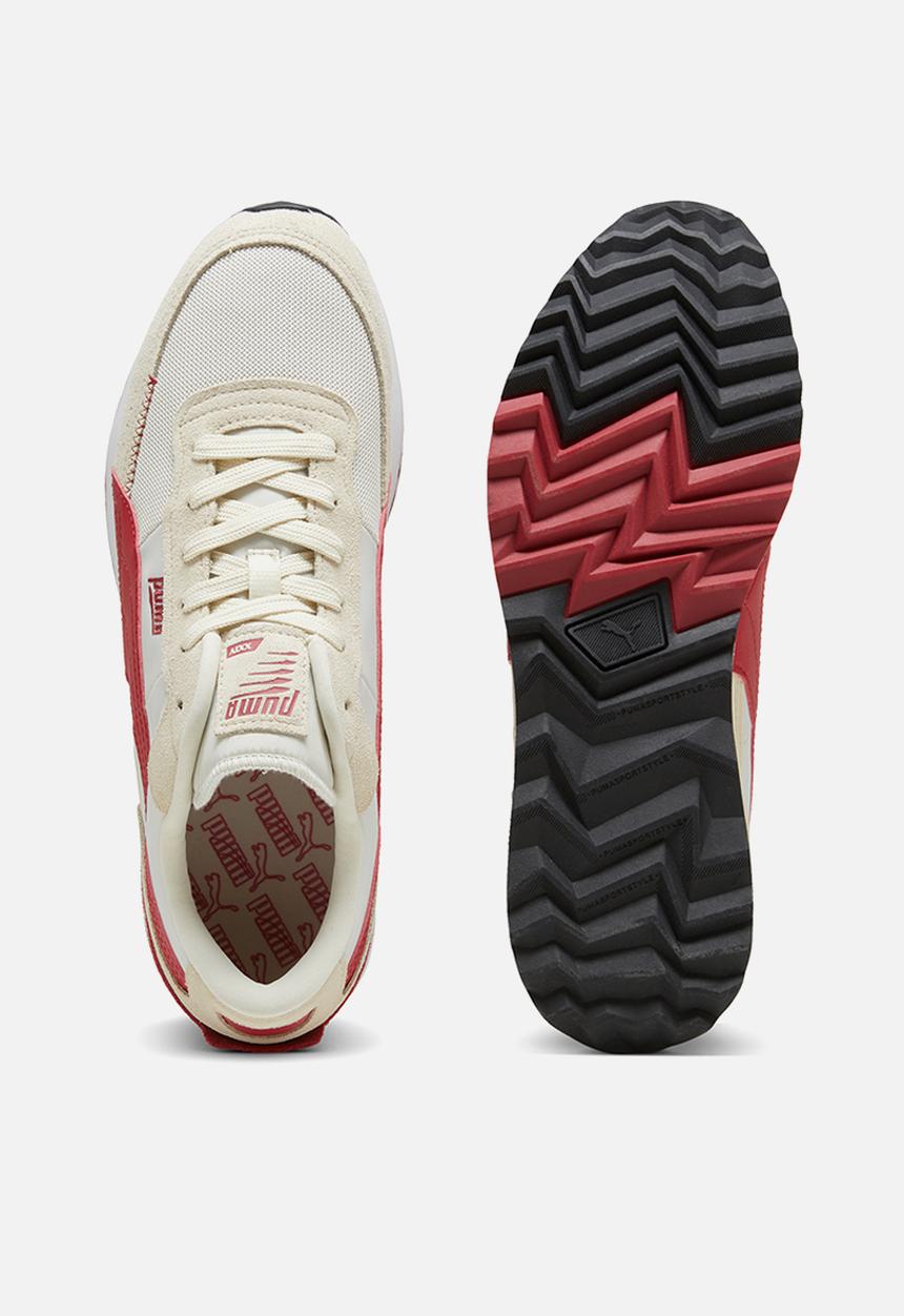 PUMA - Road rider sd - vapor gray - club red