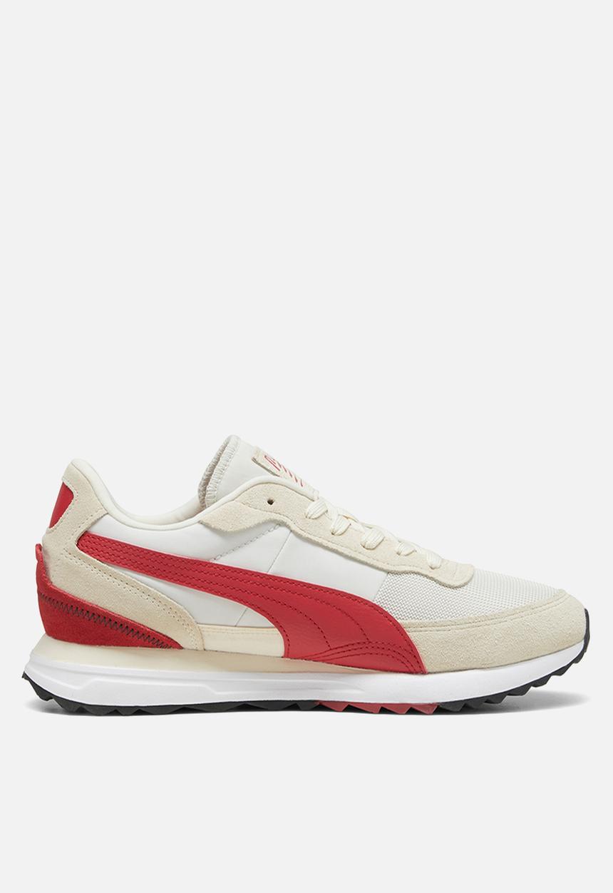 PUMA - Road rider sd - vapor gray - club red