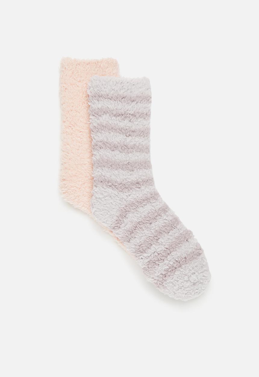 Pop Candy - 2 Pack socks - pink & light purple